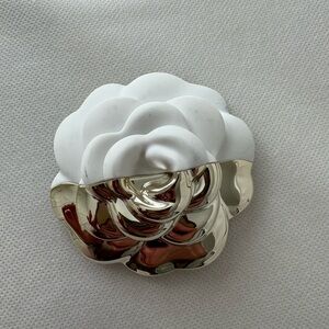 Chanel Silver and White Camilla